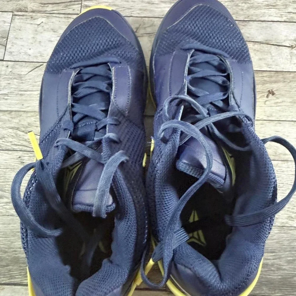 Nike JA 1 Navy Blue Orange Yellow Shoes